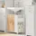 SoBuy Waschbeckenunterschrank 60 x 60 x 29 cm Weiß