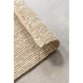 HANSE HOME "Jaipur Juteteppich, als Läufer und in Rund", beige Naturweiß B:60cm H:10mm L:90cm, Jute, Teppiche, Teppich, 100% Naturfaser, Wohnzimmer, Esszimmer, Schlafzimmer, GRS