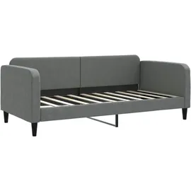vidaXL Tagesbett 90 x 190 cm Dunkelgrau