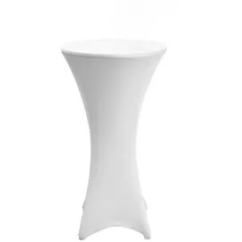 Beautissu Stehtischhusse Stretch Weiß Ø 70-75 cm