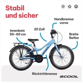 coolmobility gmbh S'COOL troX 20 Zoll blau