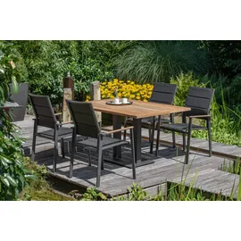 Niehoff Bistro Klapptisch 140 x 95 x 75 cm Anthrazit