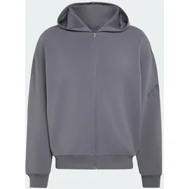 adidas SOFT LUX KAPUZENJACKE - Grey Five - L