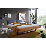 Balkenbett Bett Massivholz 180x200cm Fichte massiv bernsteinfarbig NEU OVP!!!
