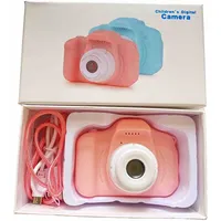 ⚡️ Digitalkamera KCA-1330 Kinder Kamera, Pink inkl. 3 Spielen Top Mit 32gb Karte