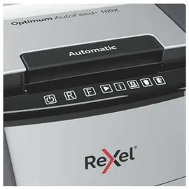 Rexel Optimum AutoFeed+ 100X Schwarz