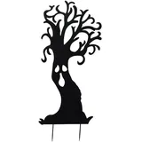 Europalms Silhouette Metall Geisterbaum 150 cm Schwarz