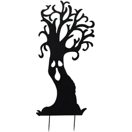 Europalms Silhouette Metall Geisterbaum 150 cm Schwarz