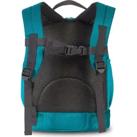 FABRIZIO Kinderrucksack Tasche mit Brustgurt und Bodenfach 20616, Farbe:Petrol - Petrol