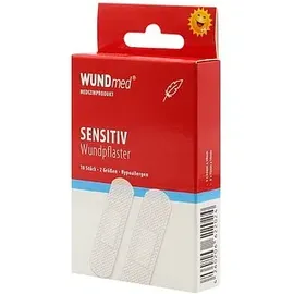 Wundmed Pflaster Sensitiv Hypoallergen weiß 10 St.