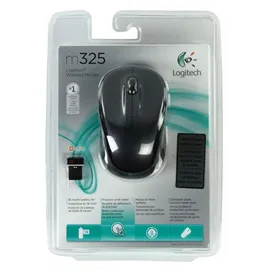 Logitech M325 Wireless Mouse dark silver