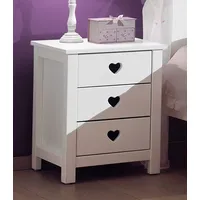 Vipack Nachtkommode Amori weiß
