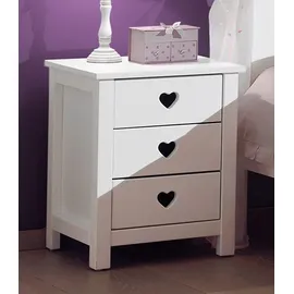 Vipack Nachtkommode Amori weiß
