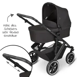 ABC-Design ABC Design 3in1 Kinderwagen-Set Salsa 4 Air - inkl. Babywanne OneSize - Schwarz