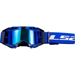 LS2 Aura Pro iridium Crossbrille - schwarz-blau