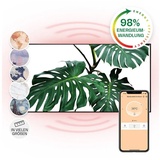 Klarstein Air Art Smart Infrarotheizung, Infrarot Heizung mit IoT/WiFi App-Steuerung, Erkennung Offener Fenster, Infrarotheizung mit Thermostat, He... - Bunt