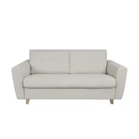 Sofa.de Einzelsofa mit Schlaffunktion Caroline ¦ beige ¦ Maße (cm): B: 198 H: 92 T: 102