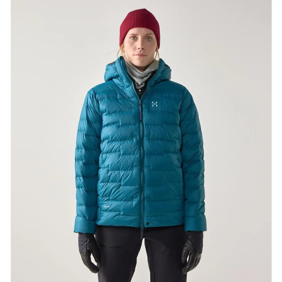 Haglöfs ROC Flash Down Hood Women deep teal (5U9) XXL