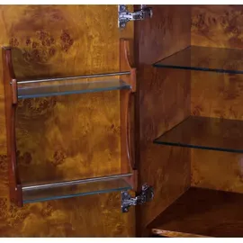 Casa Padrino Barschrank 80 x 45 x 170 cm Braun