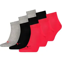 9 Paar Puma Unisex Quarter Socken Sneaker Gr. 35 - 49  für Damen Herren Füßlinge 47/49