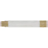 FP Gliedermaßstab Holz Weiß 2 m