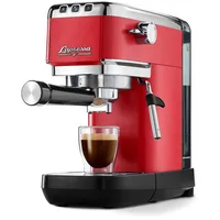 Tchibo Lapressa Siebträgermaschine rot
