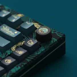 Akko MOD 007B V3 HE Year of the Dragon, Gaming Tastatur - Cream Yellow Magnetic Switches (ANSI)