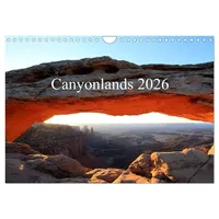 Calvendo Canyonlands 2026 (Wandkalender 2026 DIN A4 quer), CALVENDO
