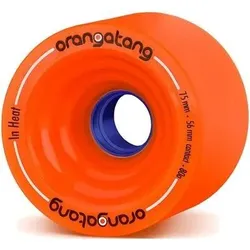 Orangatang in Heat wielen 75mm Orange 75mm