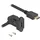 DeLock HDMI Einbaubuchse Stecker 30 cm Schwarz