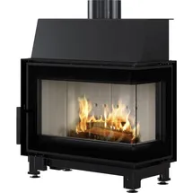 Kratki SIMPLE Kamineinsatz Stahl Schwarz