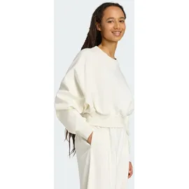adidas Weiches Lux Loose Sweatshirt Off White XXL