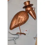 HGS Dachfigur Zaunfigur Dr.Rabe 32cm kupferlook Dachschmuck Dachrinnenfigur