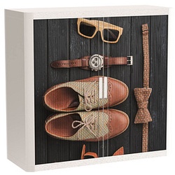 PAPERFLOW easyOffice Classic Chic Rollladenschrank 61456 2 Fachböden 110,0 x 41,5 x 104,0 cm