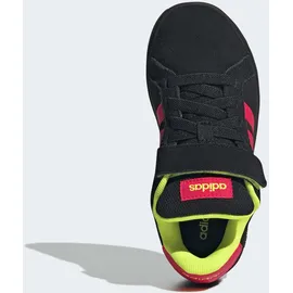 adidas Grand Court 00s Kinder Core Schwarz/Lucid Rot/Lucid Lemon 33