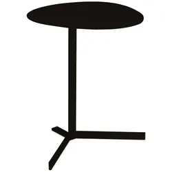 Birdy Kiesel Beistelltisch schwarz 53cm