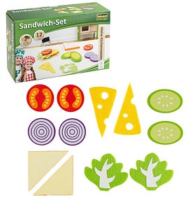 Idena Kinderküche Sandwich-Set mehrfarbig