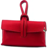 FLORENCE Abendtasche Leder Red