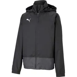 PUMA Kinder Jacke teamGOAL 23 Training Rain, PUMA BLACK-ASPHALT, 176