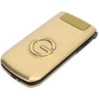 ASHATA Entsperrtes Senior Klapphandy, Dual SIM Steckplätze, 2G Handy, 2,8 Zoll Bildschirm, Großes Tastenhandy, 4800 MAh, 2G GSM Telefon mit UKW Radio, Kamera, für Senioren (Gold)