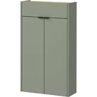 Germania Schuhschrank 1397-629 GW-Ameca, in Taupegrün/Eiche, geringe Tiefe, optimal