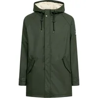 Derbe HAMBURG M-02-PU-TREKHOLM_AS Herren Regenjacke, Größe:M, Farbe:Olive/Off White - Grün - M