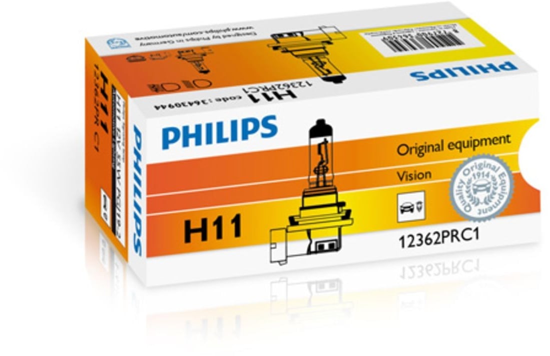 Ampoule halogène PHILIPS H11 12V, 55W