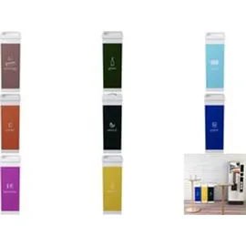 Paperflow Mülleimer 60 l Weiß