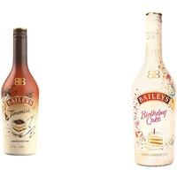 Hard To Find Baileys Tiramisu, Original Irish Cream Likör, 17% vol, 700ml & Baileys Birthday Cake, Original Irish Whiskey Cream Likör, Limitierte Edition