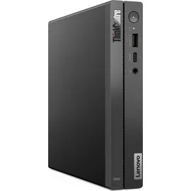 Lenovo ThinkCentre neo 50q Gen 4 (Intel Core i5-13420H, 8 GB, 512 GB, Intel UHD Graphics), PC, Schwarz