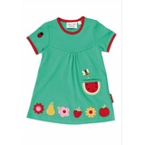 Toby Tiger Kleid mit Früchte Applikation in bunt | Gr.: 98