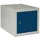 Nordwest Handel AG Schließfachschrank lichtgrau/enzianblau H350xB400xT450mm 1 Abt.