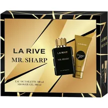 La Rive La Rive, Beauty Geschenkset, for Men Zestaw prezentowy Mr.Sharp (woda toaletowa 100ml+żel pod prysznic 100ml) (Rasierset)