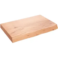 vidaXL Wandregal 60 x 40 x 6 cm Hellbraun